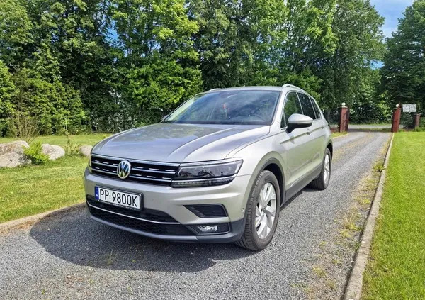 samochody osobowe Volkswagen Tiguan cena 99000 przebieg: 78000, rok produkcji 2018 z Sława